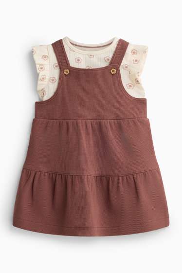 Baby Girls - Baby dress - brown