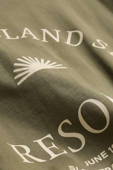 Hommes - T-shirt - kaki