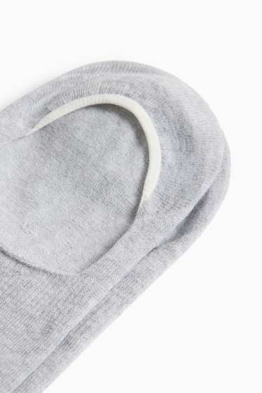 Women - Multipack of 3 - footsies - gray