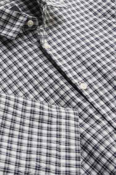 Bărbați - Cămașă - albastru