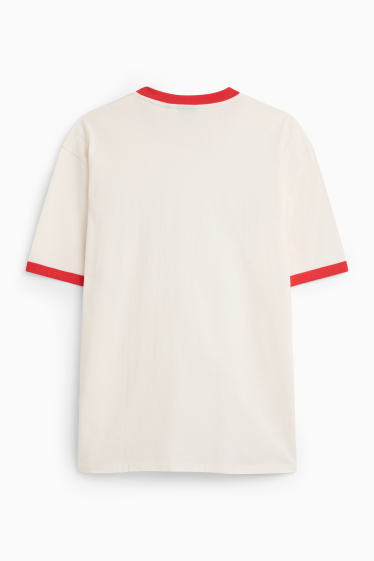 Men - T-shirt - relaxed fit - white