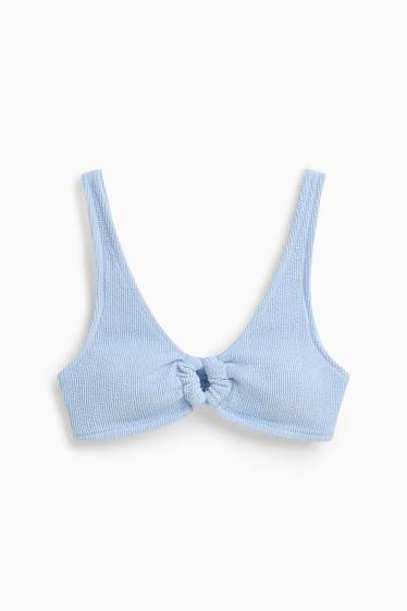 Femmes - Haut de bikini - bleu clair