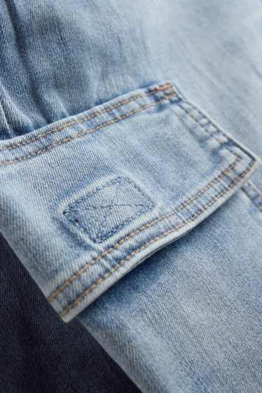 Hommes - Short en jean - jean bleu