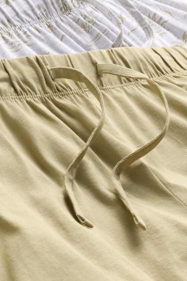 Donna - Pigiama - bianco / giallo