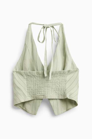 Dames - Vest - mintgroen