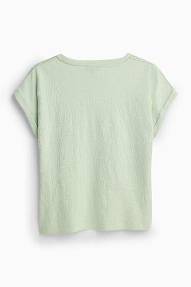 Femmes - T-shirt - regular fit - vert clair