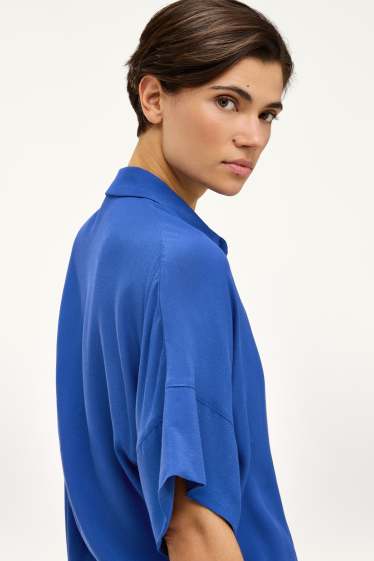 Femmes - Chemisier - bleu