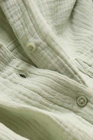 Damen - Musselin-Bluse - hellgrün