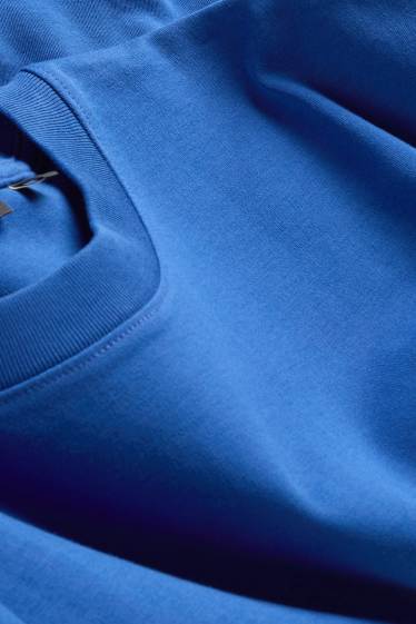 Women - T-shirt - regular fit - blue