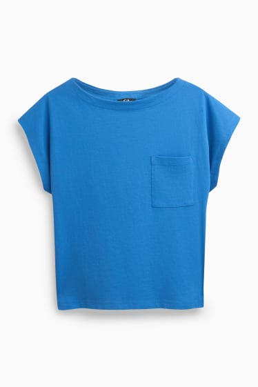 Femei - Tricou - regular fit - albastru