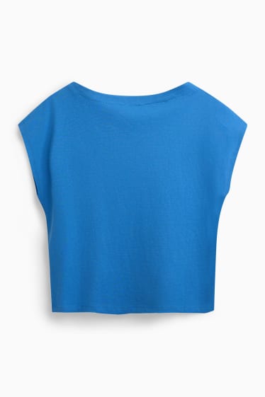 Femei - Tricou - regular fit - albastru