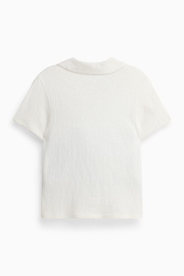 Women - Polo Shirt - white