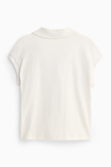 Dames - Poloshirt - wit