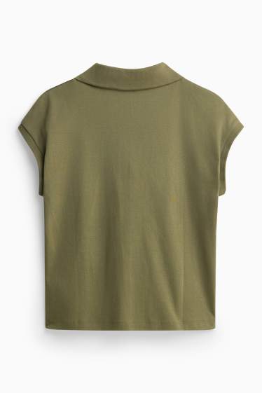 Dames - Poloshirt - kaki