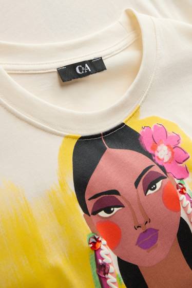 Dames - T-shirt - wit