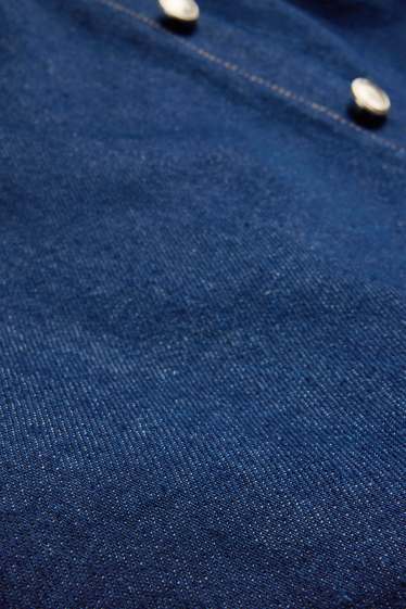 Damen - Jeans-Skort - dunkeljeansblau