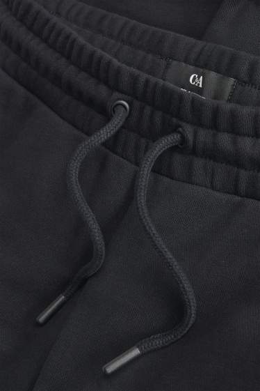Men - Sweat shorts - black