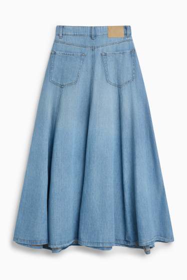 Damen - Jeansrock - jeansblau