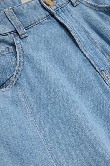 Damen - Jeansrock - jeansblau