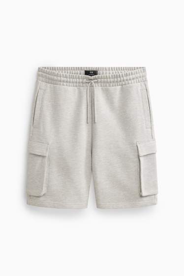 Herren - Sweatshorts - grau