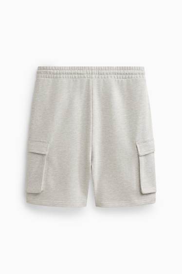 Herren - Sweatshorts - grau