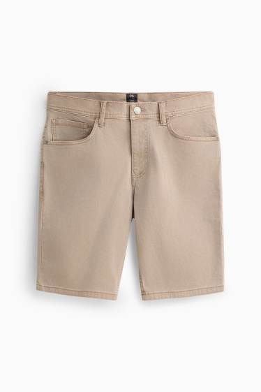 Herren - Jeans-Shorts - Flex - jeansbraun