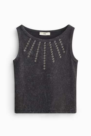 Bambine - Top - grigio scuro