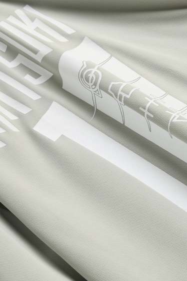 Herren - T-Shirt - Oversized - Naruto - hellgrün