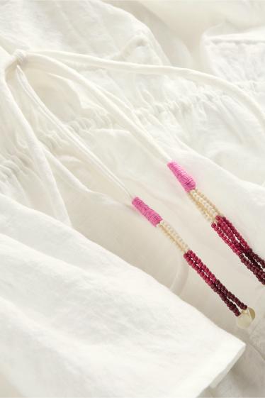 Femei - Bluză - alb