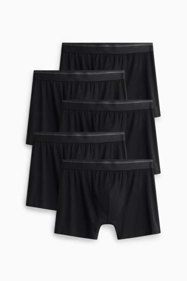 Herren - Multipack 5er - Trunks - schwarz