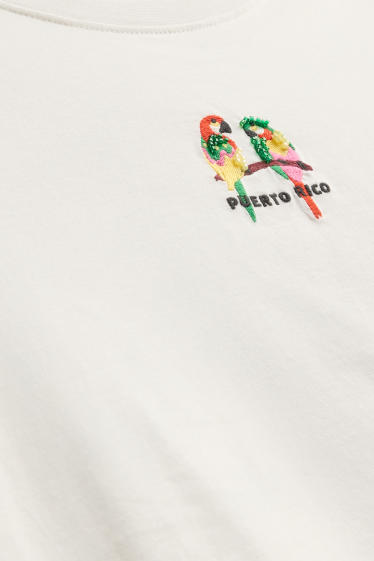 Femmes - T-shirt - blanc