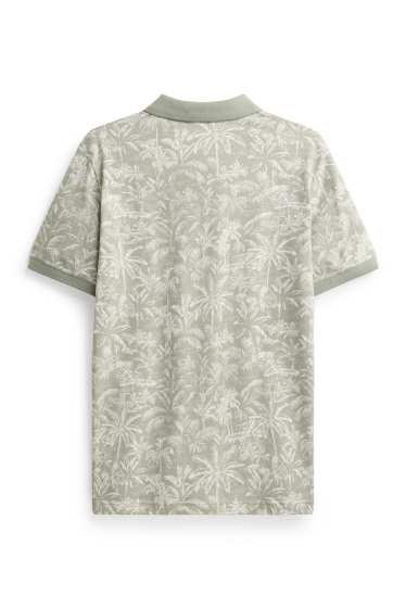 Heren - Poloshirt - groen