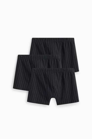 Herren - Multipack 3er - Trunks - schwarz