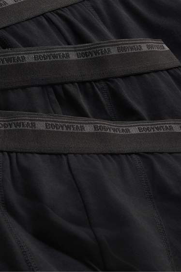 Herren - Multipack 3er - Trunks - schwarz