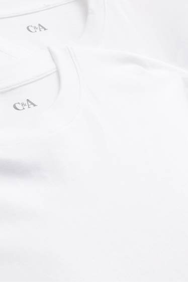 Heren - Set van 2 - onderhemd - wit