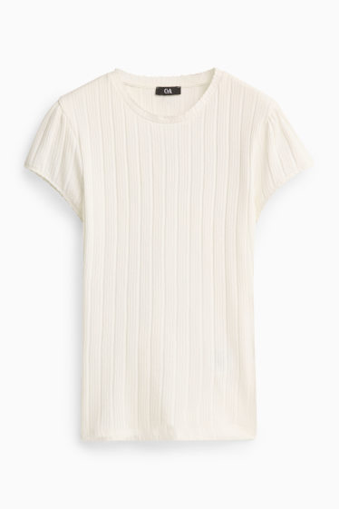 Femmes - T-shirt - blanc