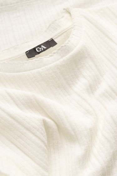 Femmes - T-shirt - blanc