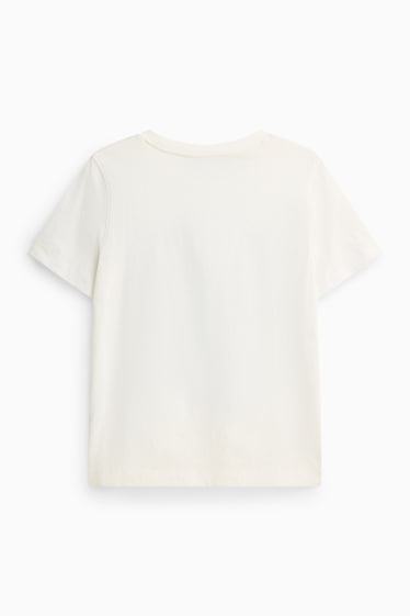 Damen - T-Shirt - Regular Fit - weiss