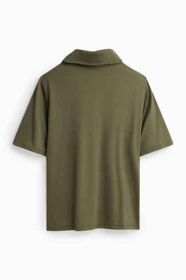 Damen - Hemdbluse - khaki