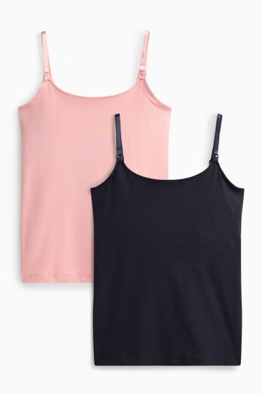 Femmes - Jean de grossesse - jean jegging - rose