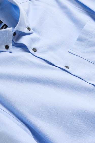 Heren - Business overhemd - blauw