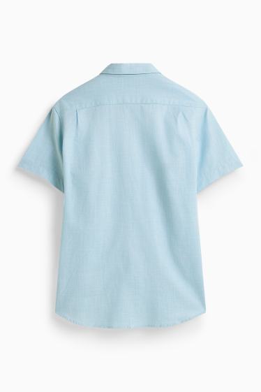 Heren - Business overhemd - lichtblauw