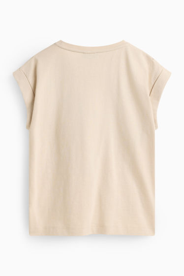 Damen - Top - beige