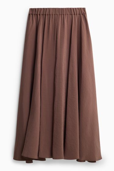 Damen - Rock - braun