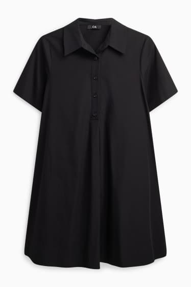 Dames - Jurk - zwart / zwart