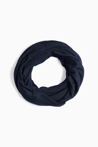 Damen - Loop Schal - dunkelblau