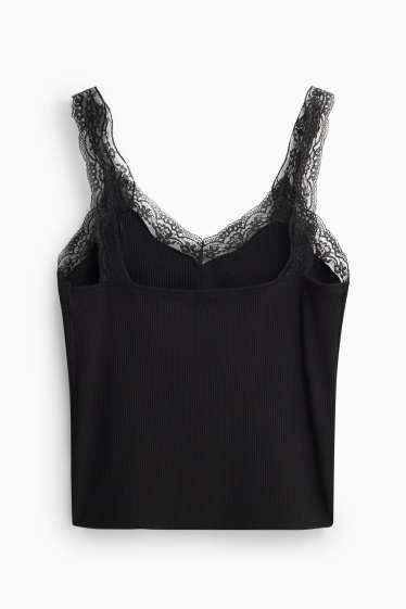 Dames - Topje - zwart
