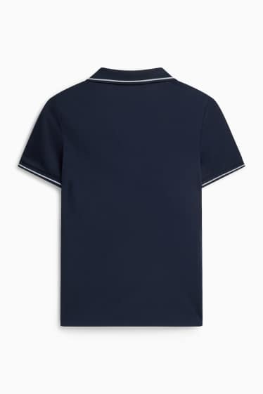 Damen - Poloshirt - Regular Fit - dunkelblau