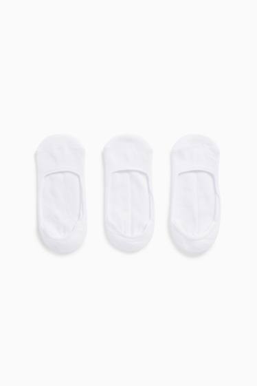 Women - Multipack of 3 - footsies - white
