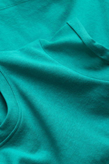 Dames - T-shirt - relaxed fit - groen